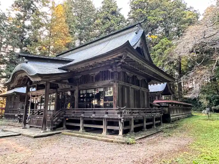 都々古別神社(馬場)の本殿・本堂