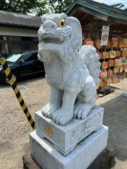 櫻岡大神宮の狛犬