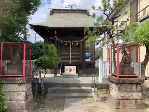 汐留稲荷神社の本殿・本堂