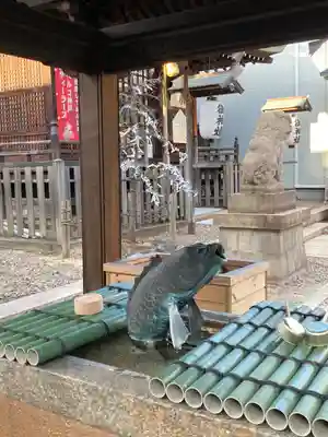 南宮宇佐八幡神社（脇浜神社）の手水舎