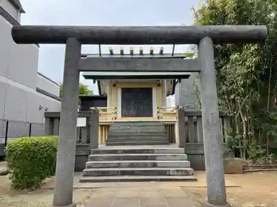 嶺天祖神社の鳥居
