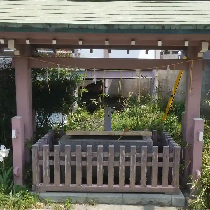 白髭神社の手水舎