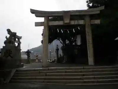 和布刈神社の鳥居