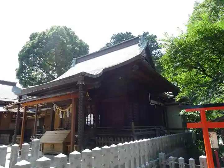 星川杉山神社の本殿・本堂