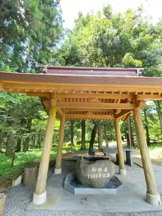 山宮浅間神社の手水舎