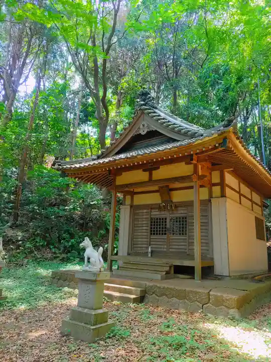 小山稲荷社の本殿・本堂