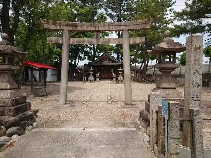 八幡社(北犬山八幡社)の鳥居