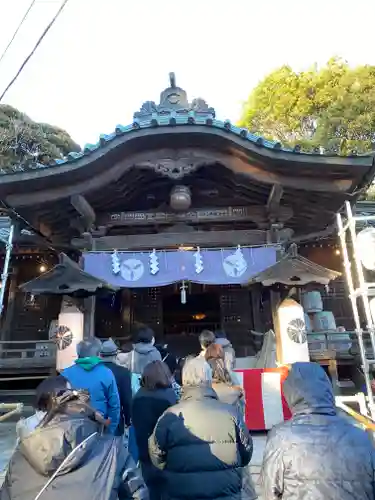 雀神社の本殿・本堂