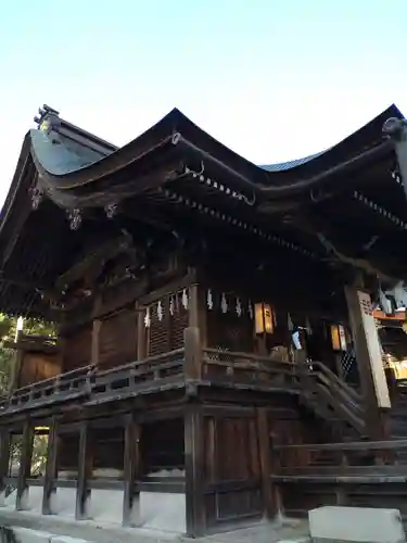 沙沙貴神社の本殿