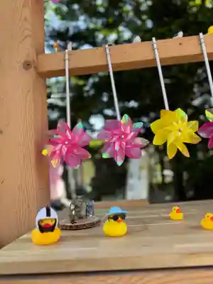 札幌諏訪神社の像