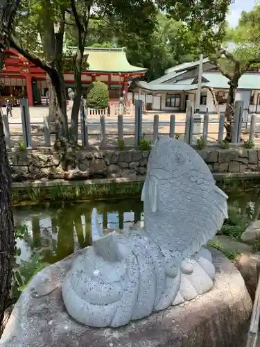 西宮神社の狛犬