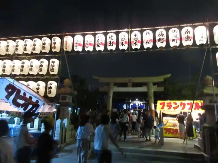 貴布禰神社の山門・神門