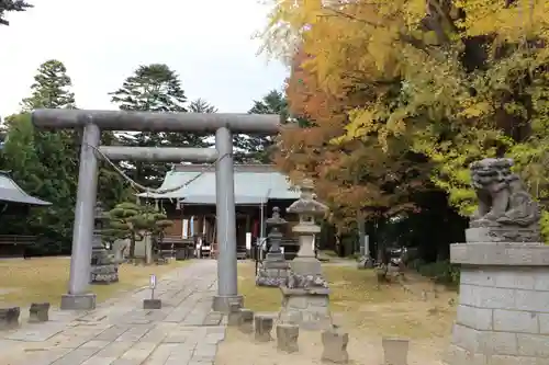 三春大神宮の鳥居