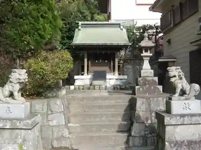 諏訪神社の本殿・本堂