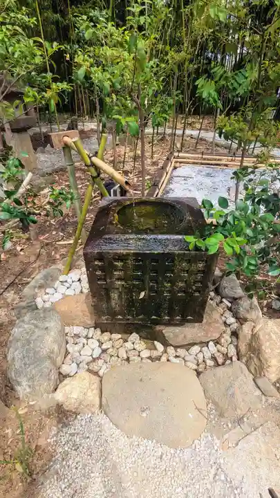 菊田神社の手水舎