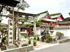 奈加美神社の鳥居