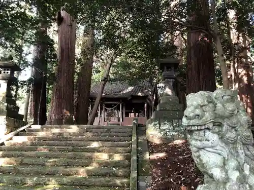 岩井川神社の狛犬