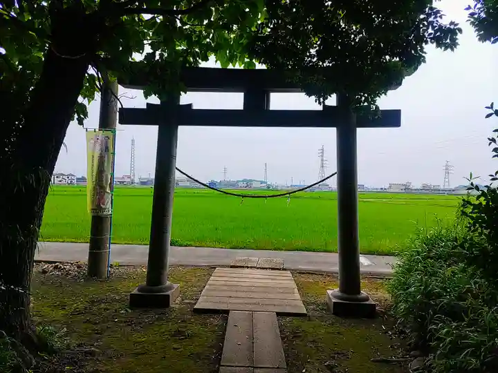 天神社(堀田天神社)の鳥居