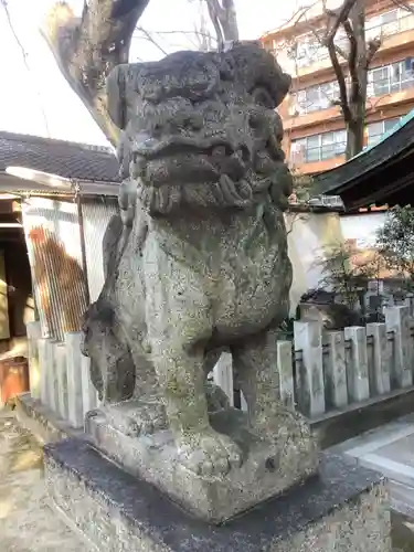 若宮八幡社の狛犬