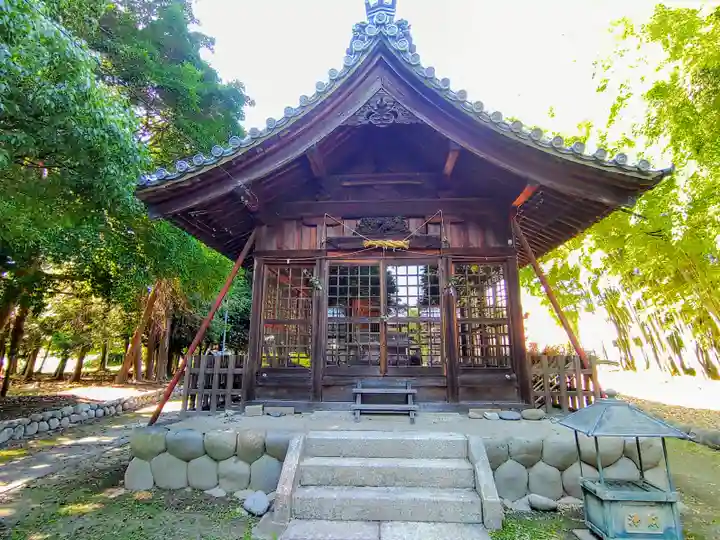 八劔神社(田所)の本殿・本堂