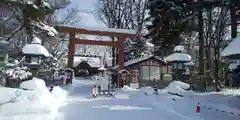 旭川神社の鳥居