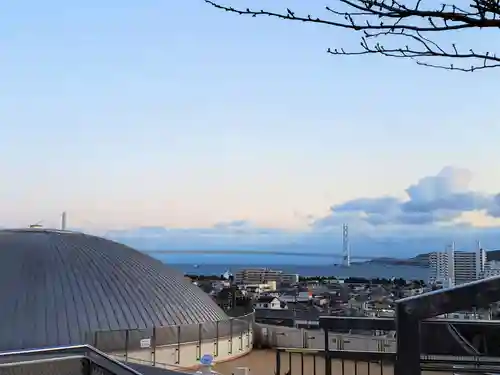 柿本神社の景色