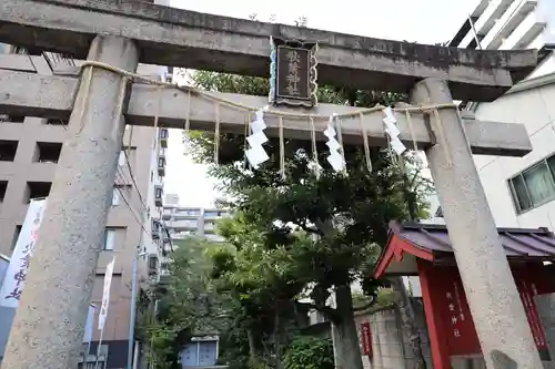 秋葉神社の鳥居