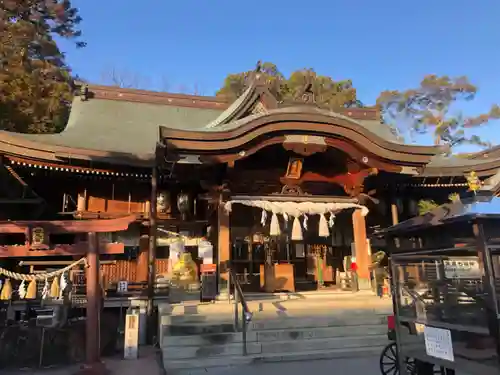 田村神社の本殿・本堂