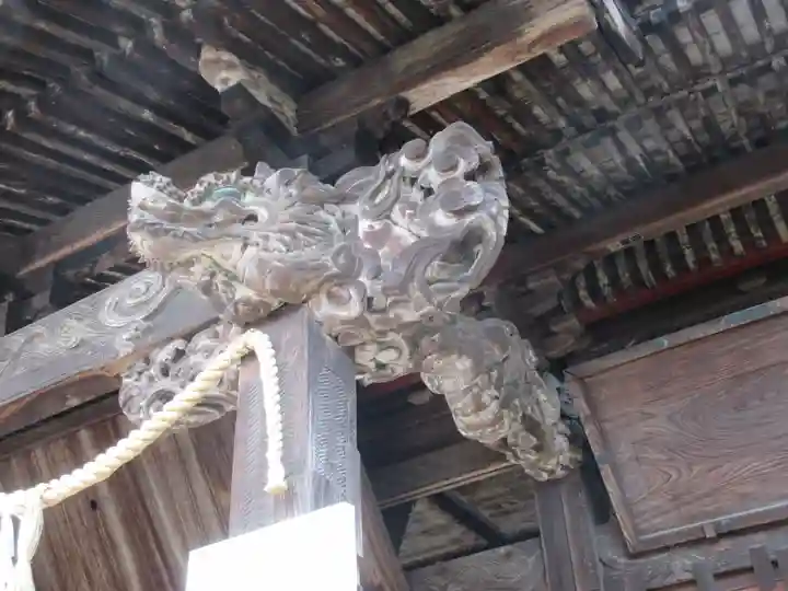 上野国一社八幡八幡宮の芸術