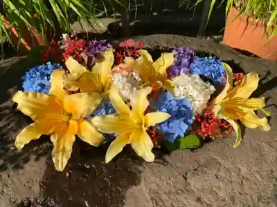 新琴似神社の手水舎