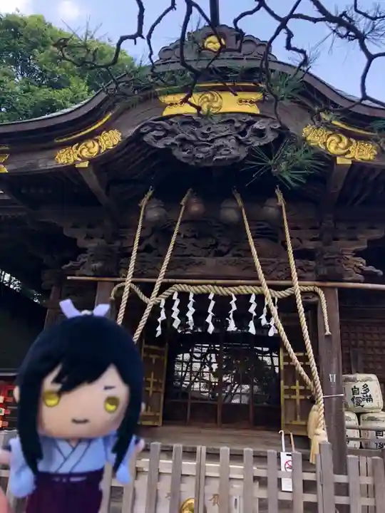 日吉神社の本殿・本堂