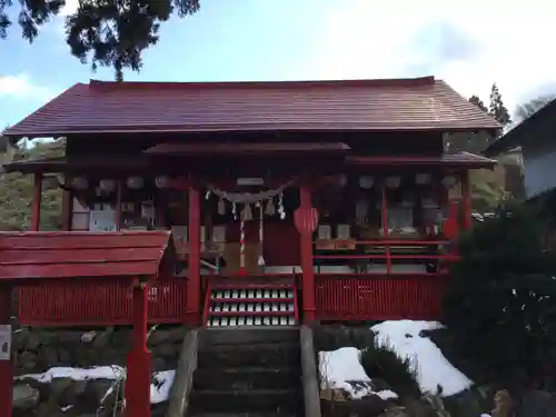 鹿角八坂神社の本殿