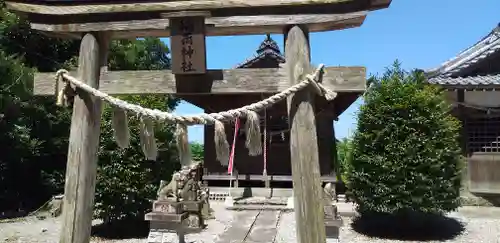 網戸神社の鳥居