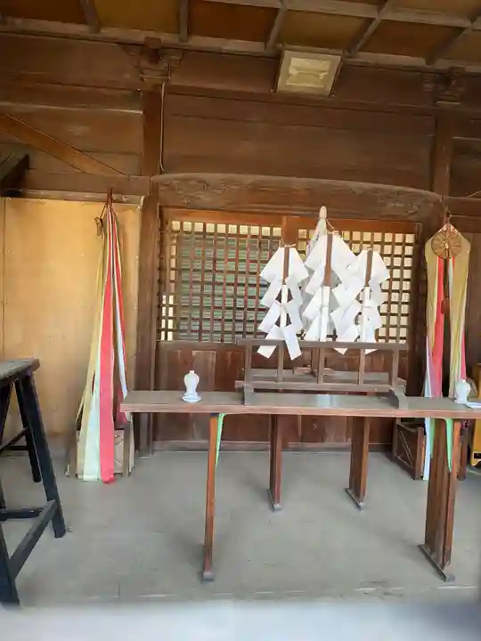 神明神社の本殿・本堂