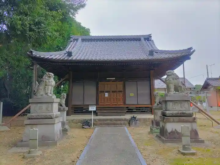 神明社(小間町)の本殿・本堂