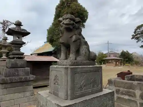 飯野神社の狛犬