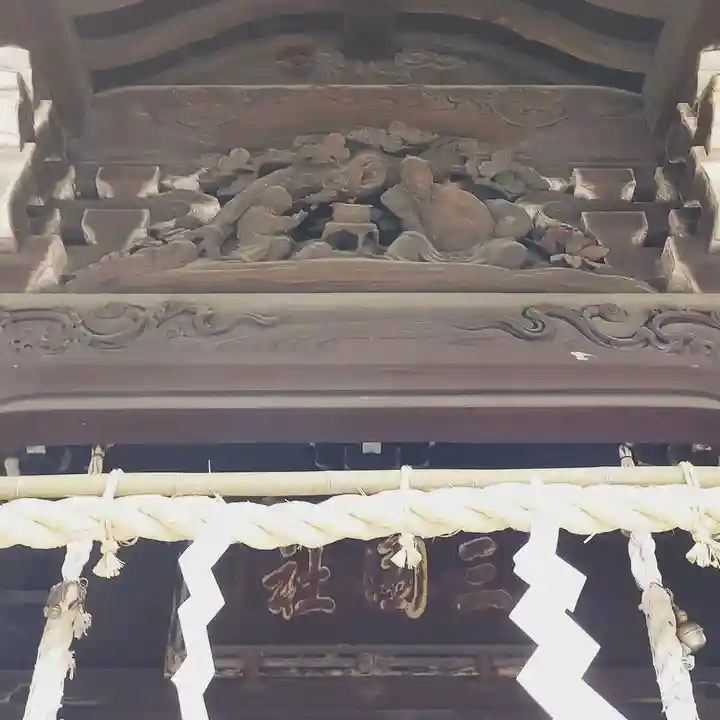 三囲神社の芸術