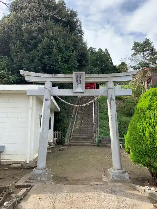 稲荷神社の鳥居