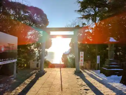 大洗磯前神社の鳥居