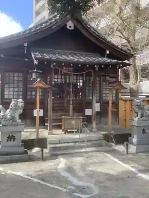 物部神社の本殿・本堂