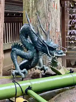 諏訪大社の手水舎