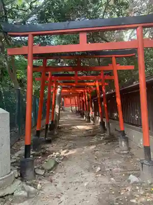 六甲八幡神社の鳥居