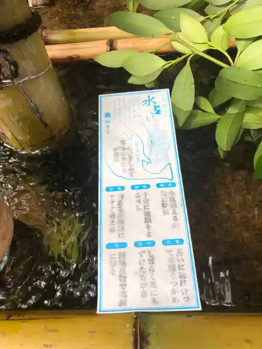 御香宮神社の手水舎