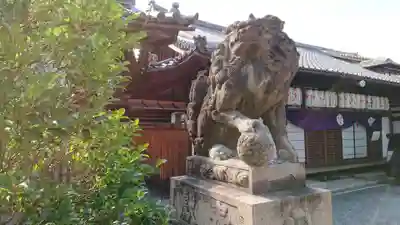 元祇園梛神社・隼神社の狛犬