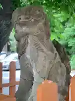 嶺御嶽神社の狛犬