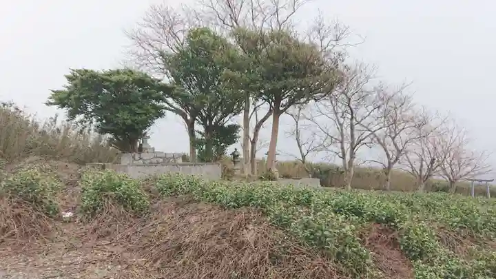 桃澤神社(愛鷹明神)中宮の周辺