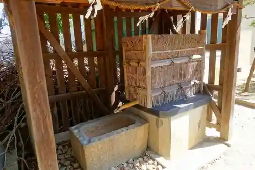角宮神社の手水舎