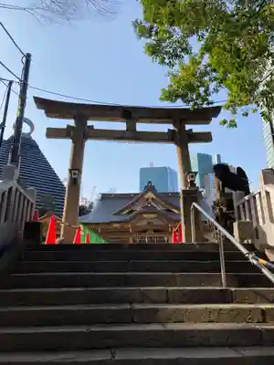 西久保八幡神社の鳥居