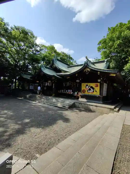 検見川神社の本殿・本堂