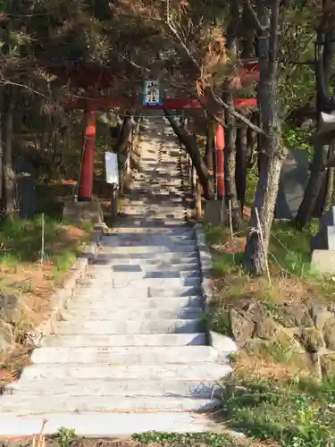 白山神社の鳥居